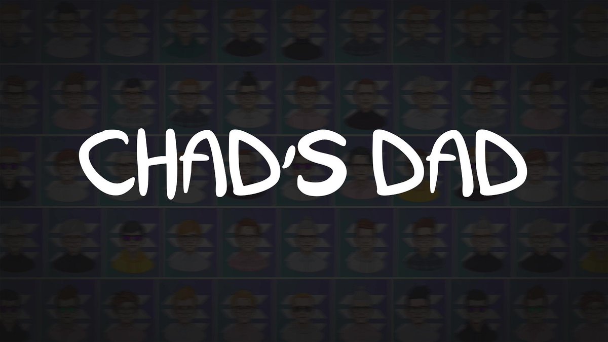 Chad's Dad #SolanaNFT

MINT HERE 👇 
chadsdadnft.com

STAKE HERE👇
stake.cardinal.so/roid

<a href="/hey_wallet/">Hey Wallet!</a> send 0.001 $SBONK to the first 100 retweets + likes #SOL #Solana #SolanaAirdrops #SolanaAirdrop #SolanaNFTs #NFT #NFTs #NFTshill