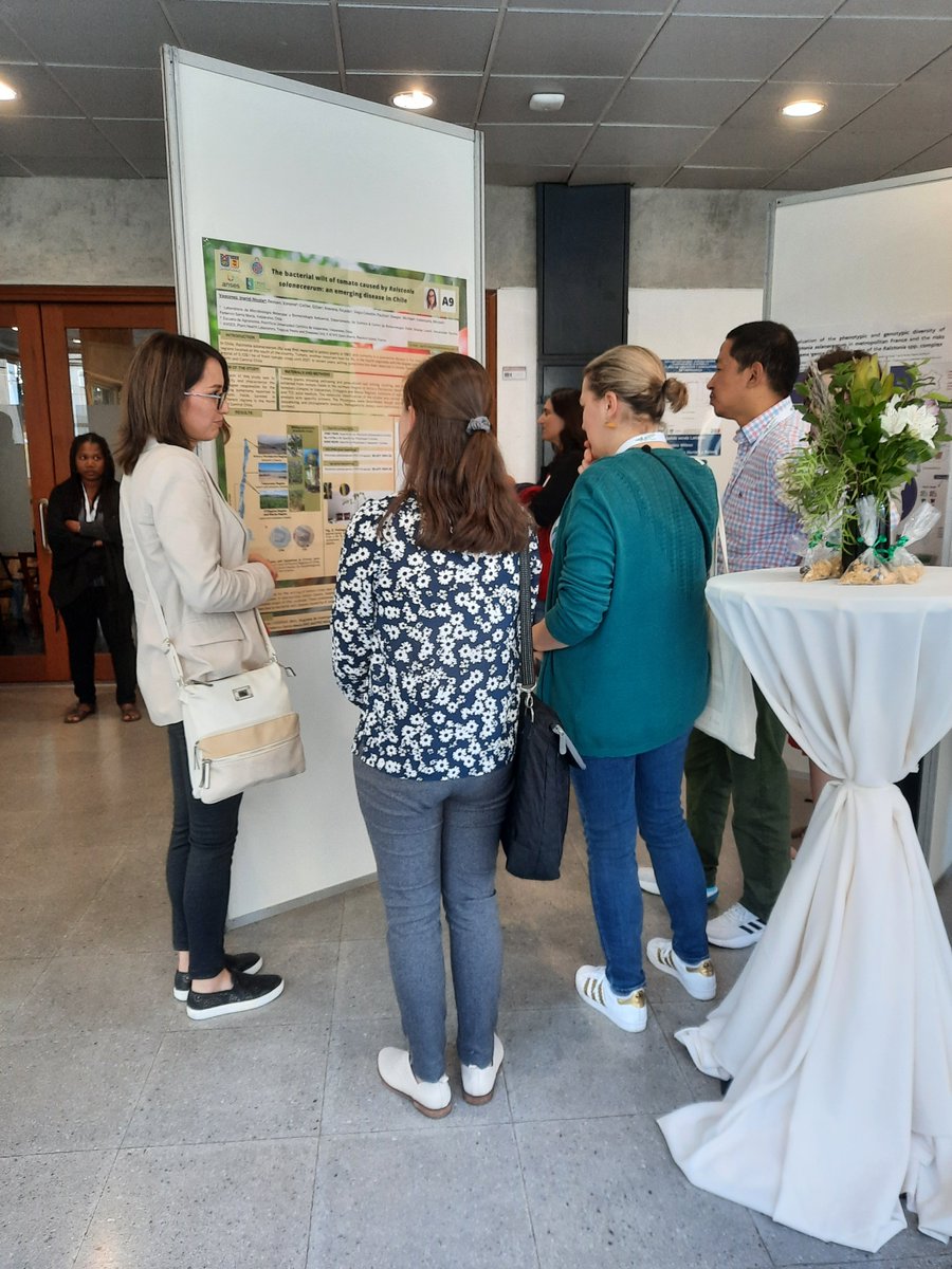 SochifitChile's tweet photo. Participación de Chile en el @7ibws2023 . Nuestra Presidenta, la Dra. Miryam Valenzuela fue parte del Comité Científico y presidente de mesa y dos estudiantes de doctorado, Paulina Parra (PUC) y Nicole Vásconez (USM) realizaron presentación oral y de poster, respectivamente👏👏👏 https://t.co/Ak3rZBAUKq