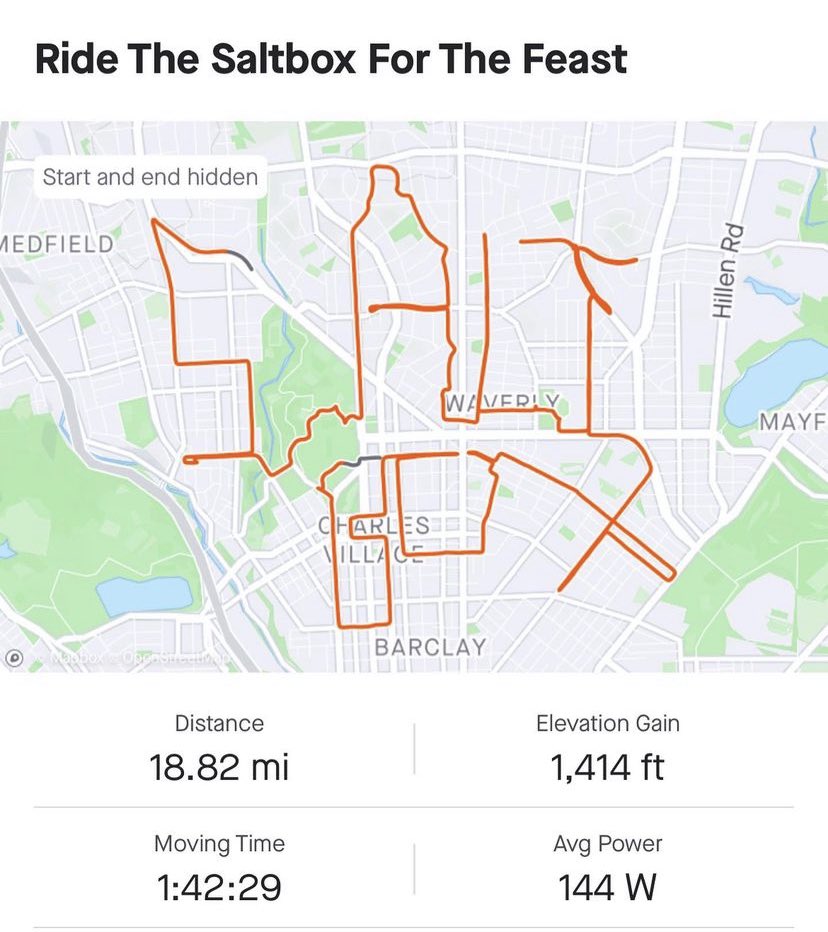 thebrokenplate's tweet photo. Check out this ridiculous ride that Team Atomic is doing in April for a Ride For The Feast fundraiser supporting Moveable Feast!!
(@mfeastbmore)
Details coming soon here https://t.co/kCQFuEfymr
#baltimoresaltbox #saltboxart #saltbox #rideforthefeast2023 #rftf2023 #teamatomic https://t.co/M9xeV5HFXC