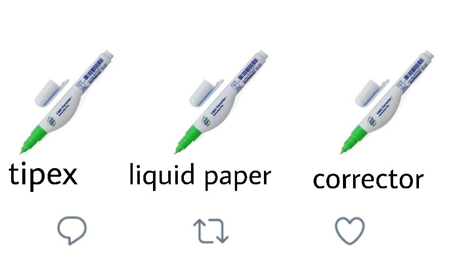 BobicraftMC's tweet photo. Qué dices! Esto es un “corrector”, de toda la vida https://t.co/oC9rmBgwSS