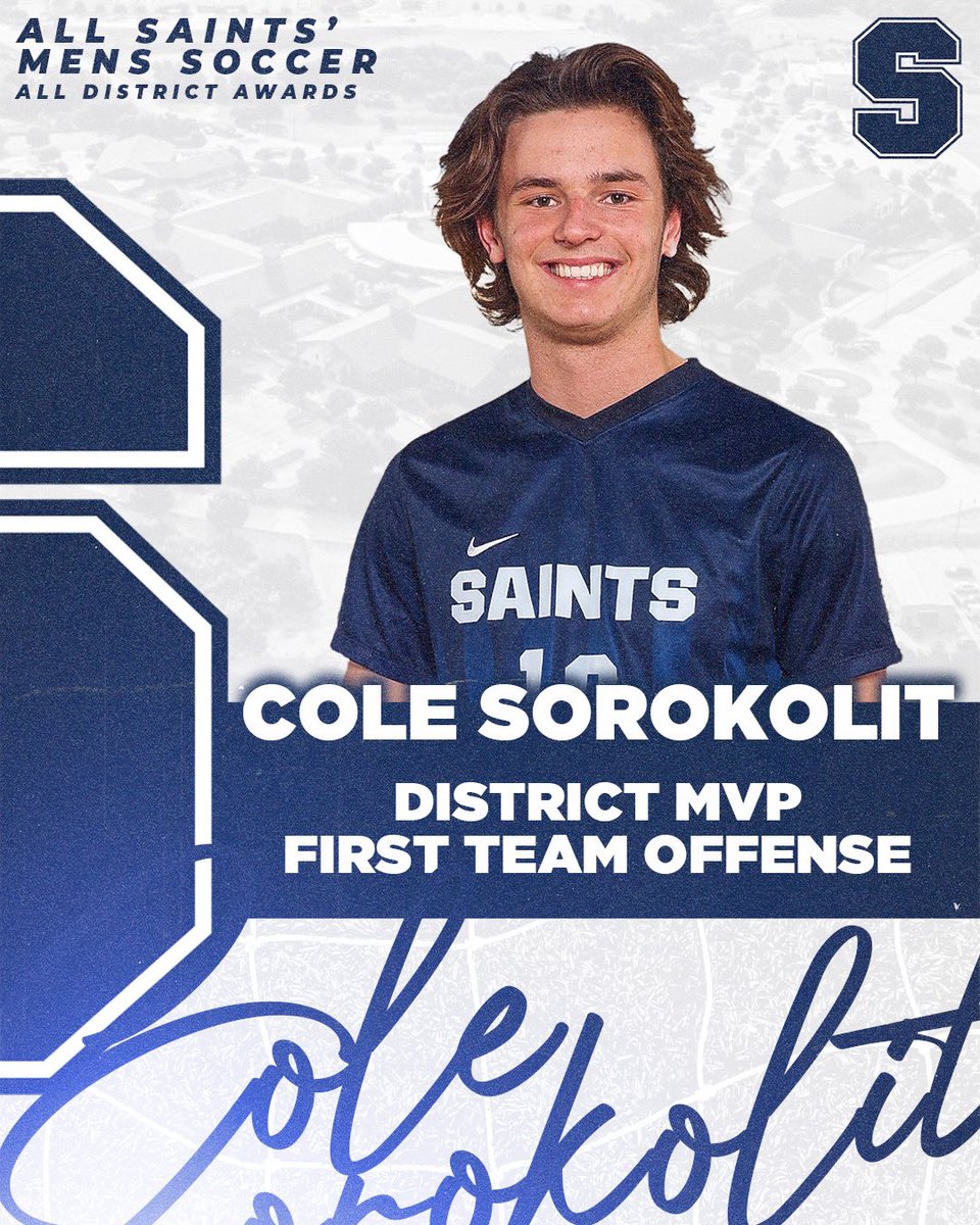 • 𝓐𝓵𝓵-𝓓𝓲𝓼𝓽𝓻𝓲𝓬𝓽 ⚽️ District MVP | First Team Offense •