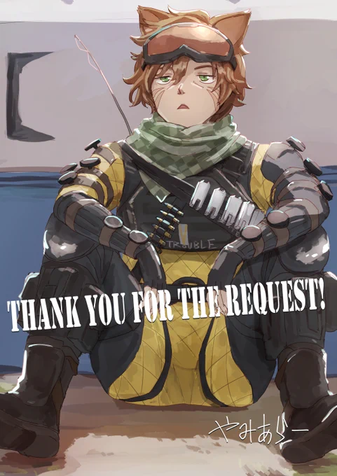 ついでに最近のたくさんリクエストありがとうございます!Thank you for the request!#Skeb #Commision 