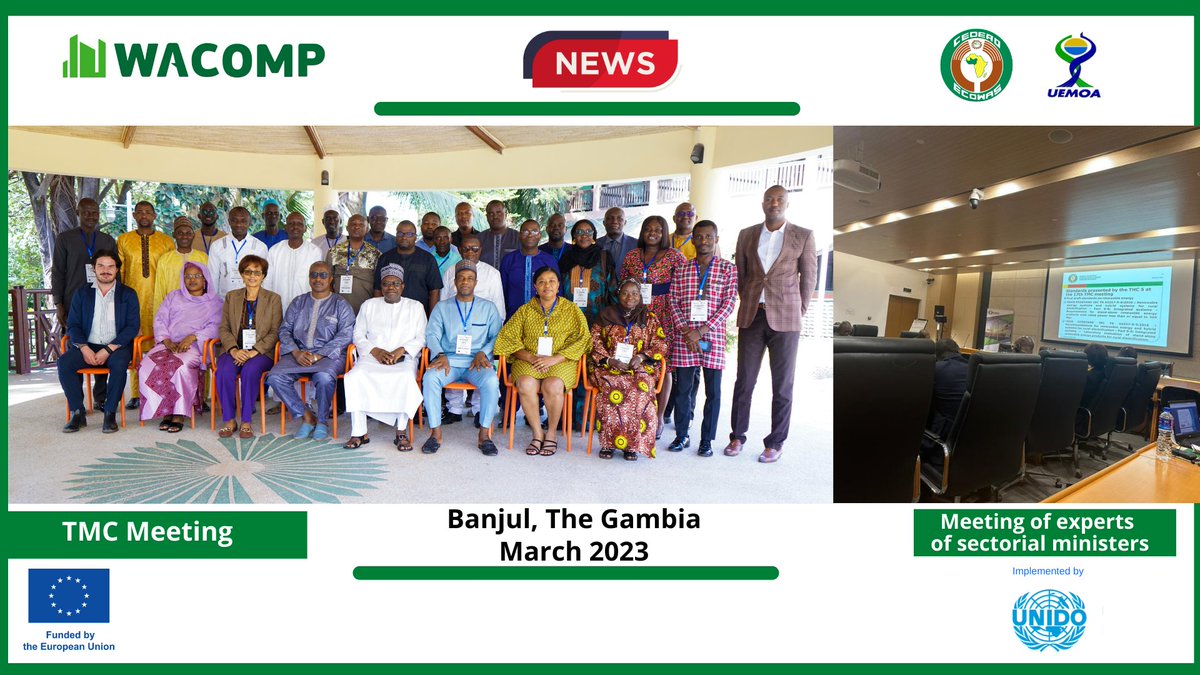 Meeting of experts of sectoral ministers - The Chair of the TMC-<a href="/ecowas_cedeao/">Ecowas - Cedeao</a>  #ECOSHAM presented this morning 27th March, the 31 standards already validated (20-24 March 23) by the members of the TMC. The ministers' experts have already confirmed the validation for 24 standards