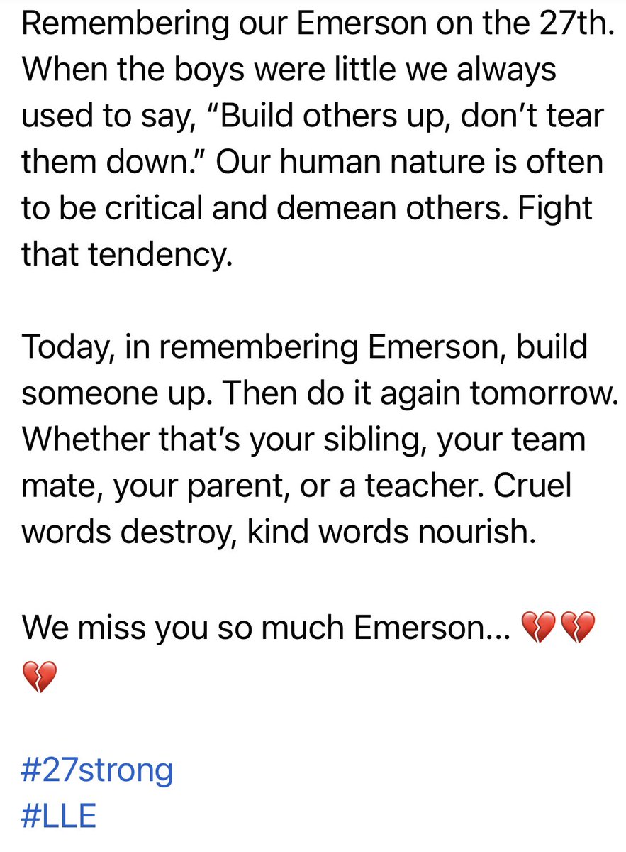 How we miss this smile...💔 #27strong #LLE