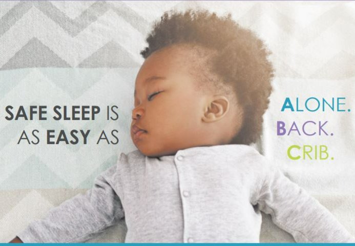 VoicesforCAC's tweet photo. A safe sleep space should:
- Be free of bumpers, pillows, blankets, and toys.
- Include a firm, flat, and level surface covered only by a fitted sheet.
- Have baby in a crib, bassinet, or pack-n-play in the same room as caregivers.
- Have baby placed on their back. https://t.co/xgxfiis050
