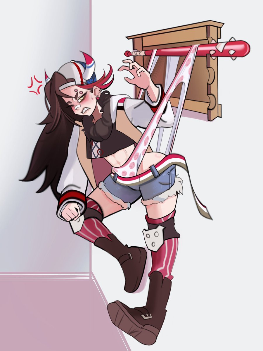 ⚾️ She may look tough and cool, but Dolly is just a little nerd in for some bullying. Thanks for the commission #PathtoNowhere