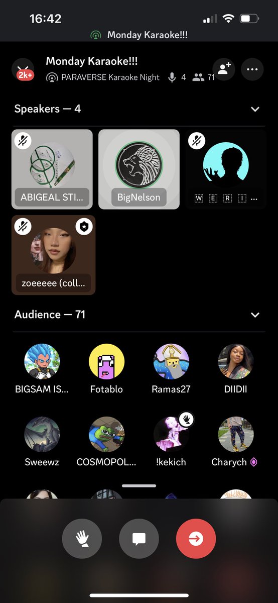 btttrendtalk's tweet photo. atmospheric karaoke event @paraverse_world ❤️❤️❤️

join our community 
https://t.co/JJOsQNjkoh

#nft #NFTCommunitys #NFTs #NFTGame #FanArt #paraverse #lfg #crypto #btc   #eth https://t.co/iWz02pflco