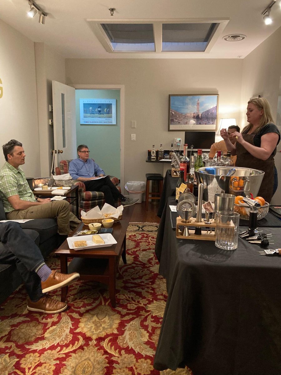 On Friday night we hosted a Manhattan making class at our office. It was such a fun event, thanks to everyone who came out! We hope to have more events like this soon.