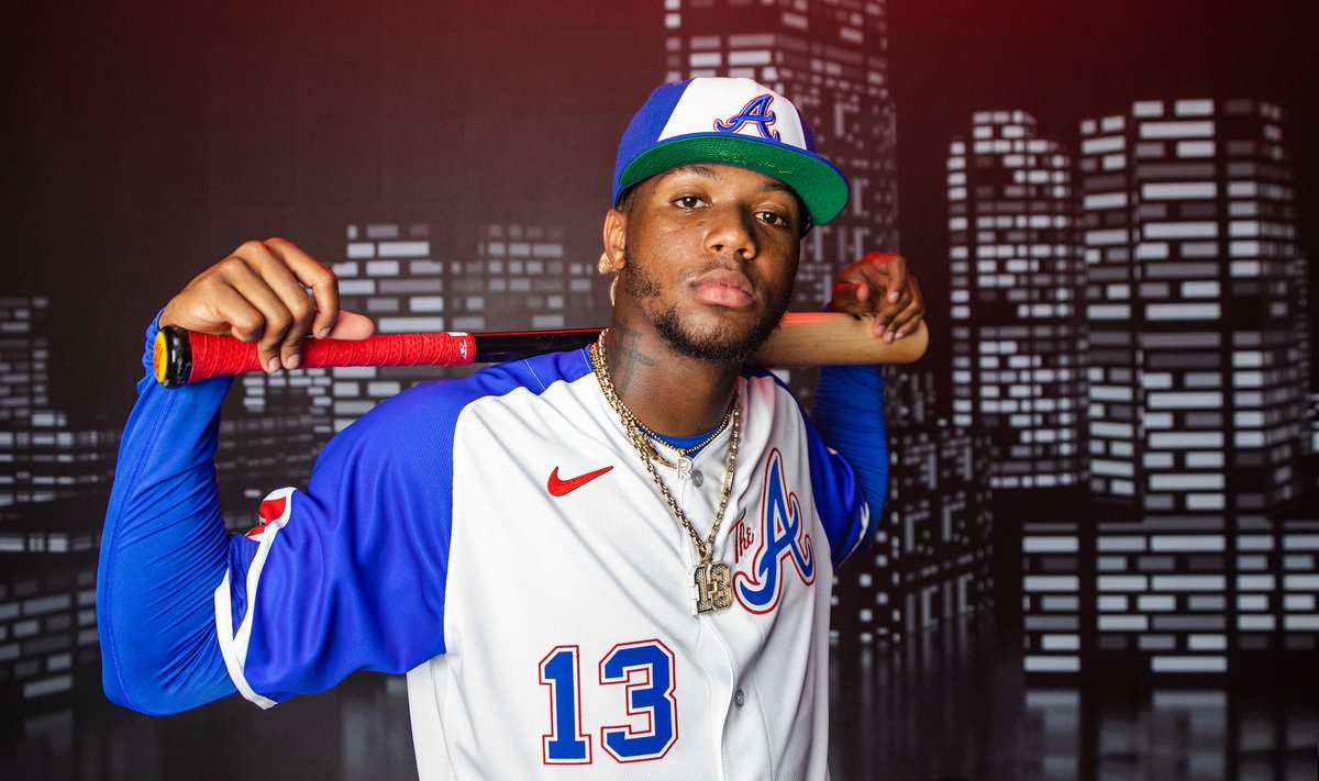 BaseballQuotes1's tweet photo. The Braves city connect unis are 🔥 https://t.co/6hsQlmXvSG
