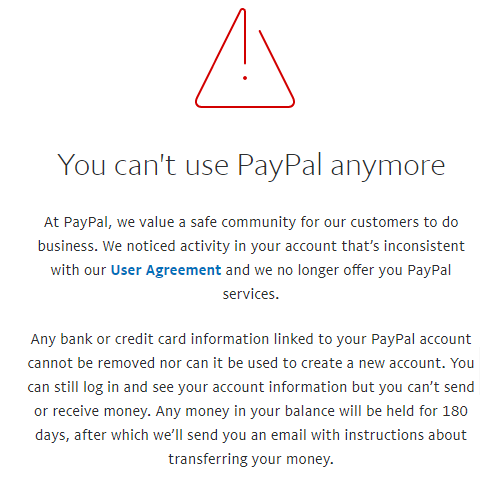 notsxlty's tweet photo. If you DIDN'T have 3+ paypal accounts banned while you were under 18, you weren't hustling hard enough. https://t.co/iVJG8dBHIP