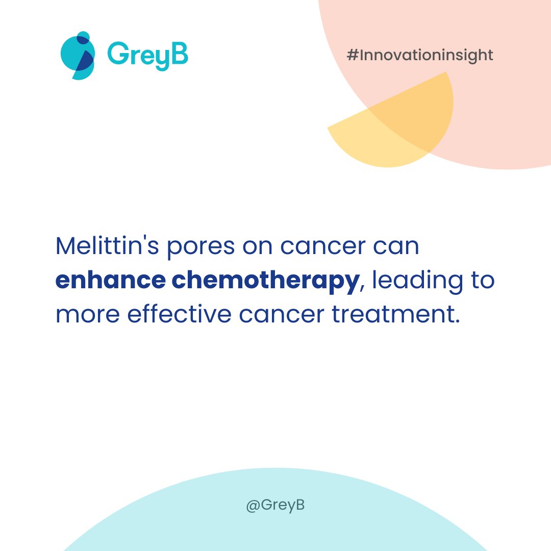 Bee venom kills #cancer cell in just 60 minutes with its natural components.  

Let's hope this discovery leads to a safer and more effective future for #breastcancer patients.

#cancertreatment #innovation #greyb