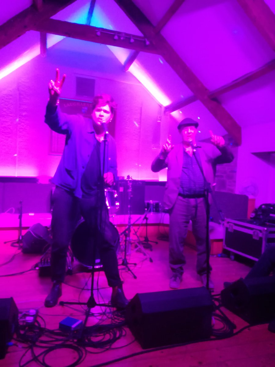 Clare FergusonWalker (@clarefrog22) on Twitter photo Amazing time at The Laugharne Weekend. Wonderful to see so many brilliant humans @robinince @markthomasinfo @lukewrightpoet <a href="/caryseleri/">Carys Eleri</a> @MartinRowson <a href="/TheNickRevell/">nick revell</a> <a href="/JonathanPieNews/">Jonathan Pie</a> @elizacarthy
Here's a shot of Luke and Martin looking resplendent bathed in pink. Amazing time at The Laugharne Weekend. Wonderful to see so many brilliant humans @robinince @markthomasinfo @lukewrightpoet <a href="/caryseleri/">Carys Eleri</a> @MartinRowson <a href="/TheNickRevell/">nick revell</a> <a href="/JonathanPieNews/">Jonathan Pie</a> @elizacarthy
Here's a shot of Luke and Martin looking resplendent bathed in pink.