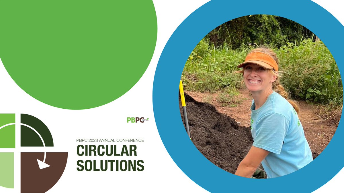 _compostcrew's tweet image. Our Sr. Director of Composting was invited to speak at the upcoming #PBPC2023Conference hosted by the @PlantBasedProds. She will join directors at @LoopFund &amp;amp; @compostable to discuss how upstream designing and labeling decisions can support the whole organics value chain 🌱