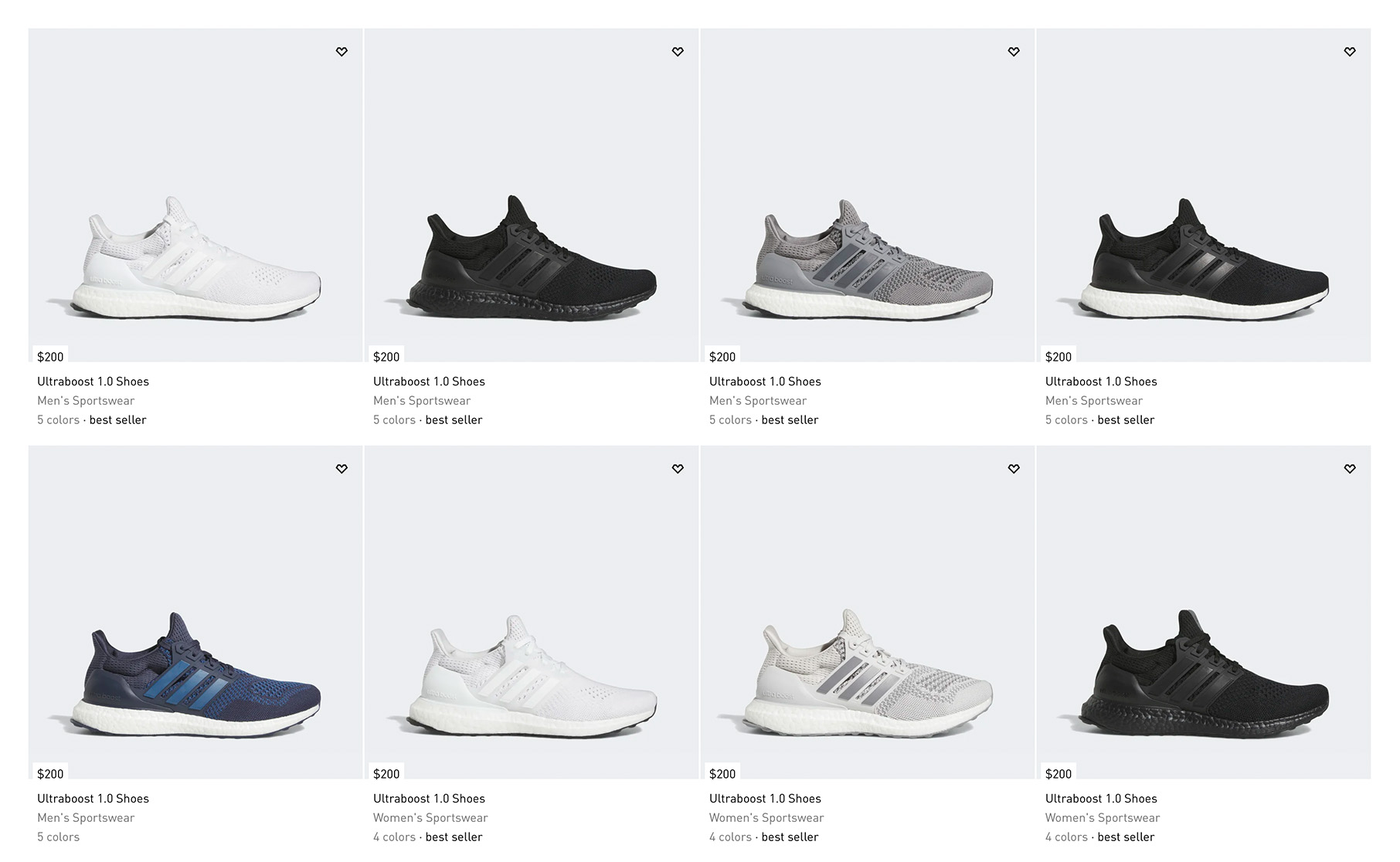 Adidas types of boost sale
