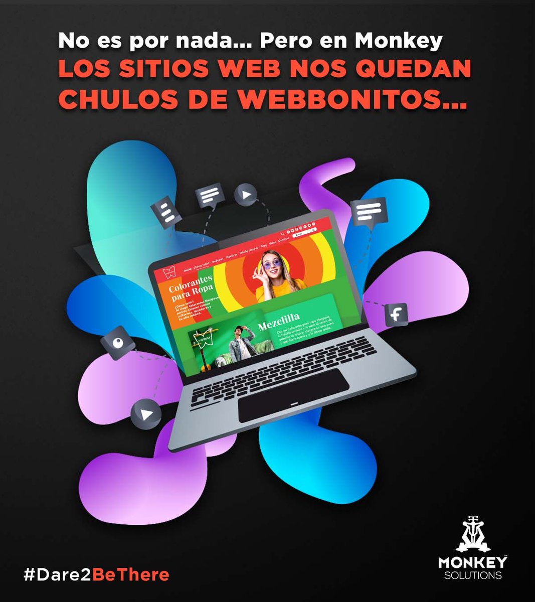 MonkeySolutions's tweet photo. ¿Cómo saber si tu sitio web necesita un #f5? 🔁
📌 Tarda mucho en cargar.
📌 El tráfico ha disminuido.
📌 La estética de tu sitio es anticuada o ya no está en #tendencia.
📧Contacto@monkeysolutions.mx 
#Diseñoweb #UX #PaginaWeb #Google #AgenciadeMKT #MarketingDigital #EraDigital https://t.co/sza19sXFOW