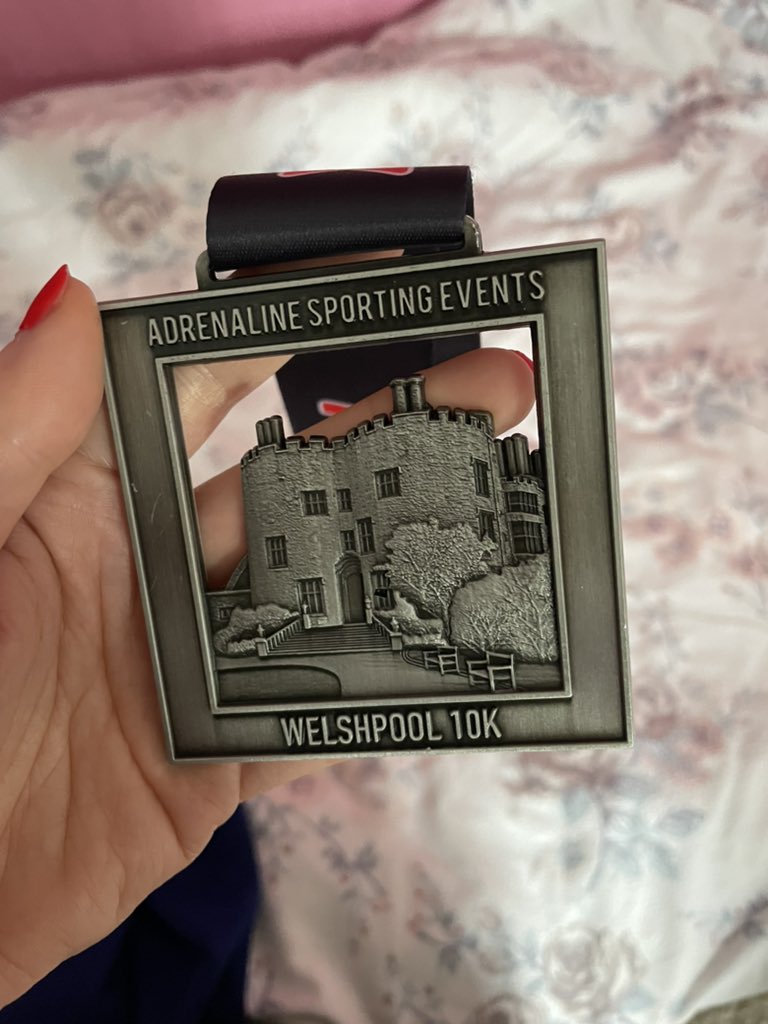 Celebrated the clocks going forward this weekend by running the #welshpool10k 🏃🏻‍♀️