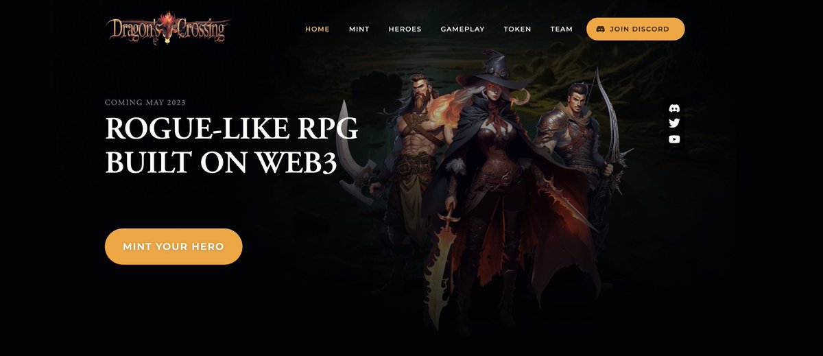 We are proud to launch our #DragonsCrossing official website. Check it out here for a big alpha drop 👇

🔗: dragonscrossing.com

Depending on where you live, Domain Name Systems may take longer to propagate, so please be patient.