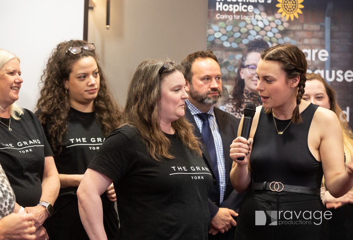 A Grand total. Huge congrats to the team from @TheGrandYork - winners of the @SLHYork Accumulator Challenge, who, together with other teams from #York raised over £20k for this great cause. #Hospice #fundraising