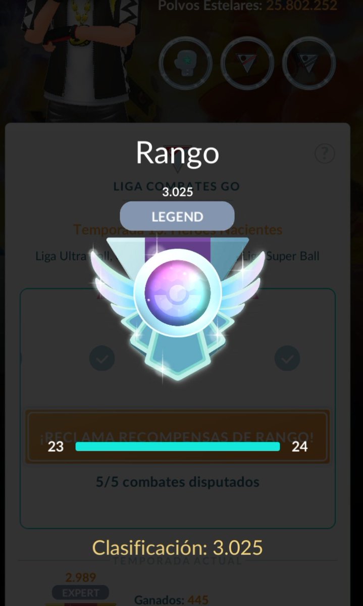 angelper07's tweet photo. Finally i hit legend in the montaint cup, ggs to all the shadow mawiles.
#PokemonGO
#mountaincup
Si alguien necesita ayuda para subir que me haga md https://t.co/YO59sPG6rH