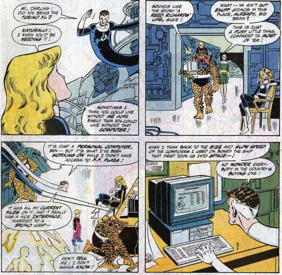 Theron Reads Comics on Twitter "Reed RichardsPC salesman