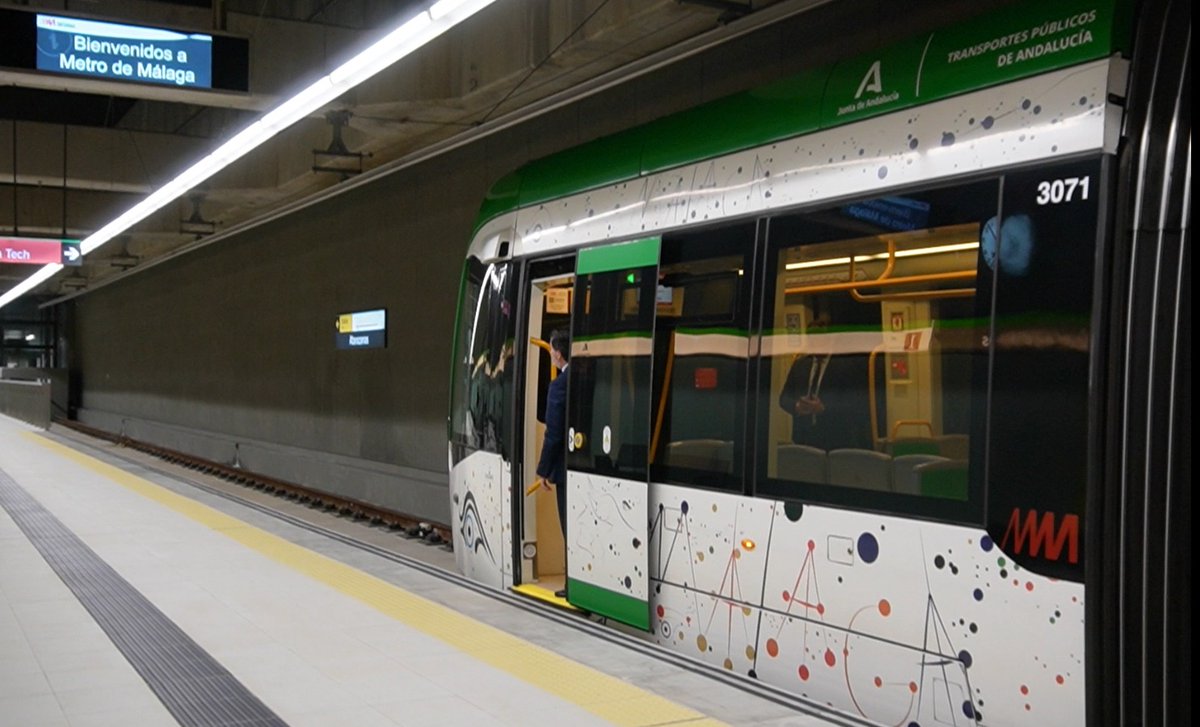 Ministerio Transportes, Movilidad y A. Urbana (@mitmagob) on Twitter photo 2023-03-27 18:45:44 🚇Hoy se ha inaugurado el tramo Perchel-Atarazanas (L2) de @metromlgoficial, que permitirá llevar el Metro hasta la Alameda Principal. 🟢Está cofinanciado por @mitmagob, que invierte en proyectos de interés general y apuesta por políticas de movilidad desde el acuerdo. 🚇Hoy se ha inaugurado el tramo Perchel-Atarazanas (L2) de @metromlgoficial, que permitirá llevar el Metro hasta la Alameda Principal. 🟢Está cofinanciado por @mitmagob, que invierte en proyectos de interés general y apuesta por políticas de movilidad desde el acuerdo.