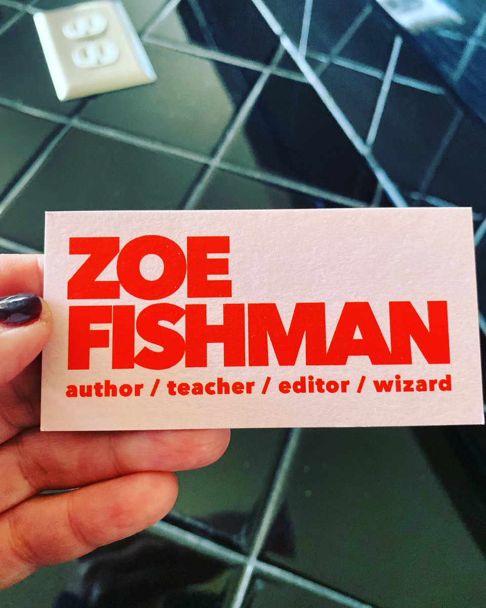 13 years in and finally sprung for business cards. #funwidow