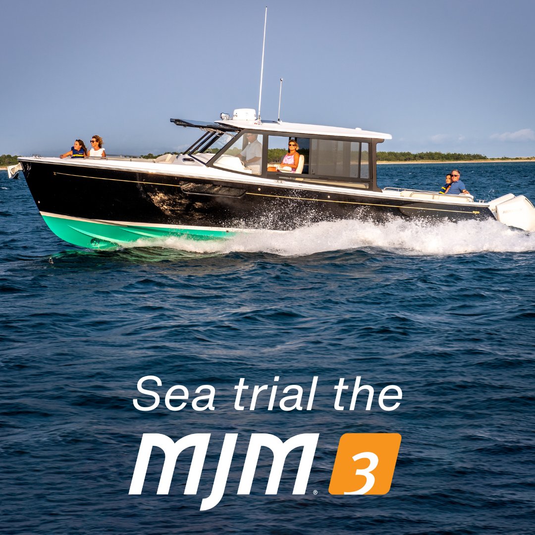 Step aboard the all-weather, all-capable MJM 3 this Saturday at Ocean Reef Club in Key Largo, Florida. Contact us to arrange a visit and sea trial by Friday, March 31.

#mjm #mjmyachts #oceanreef #downeastyachts #mjm3