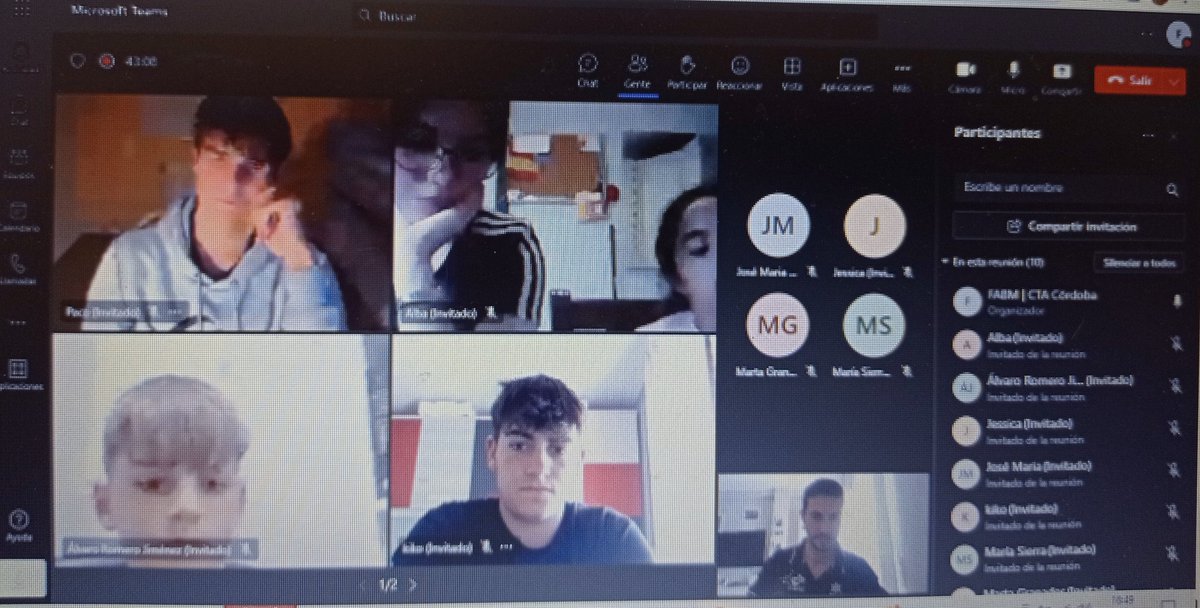 Nueva formación de reglas de juego con los futuros árbitros cordobeses y andaluces <a href="/CTACordobesa/">Delegación Cordobesa de Balonmano</a> <a href="/FAndaluzaBM/">Federación Andaluza de Balonmano</a>