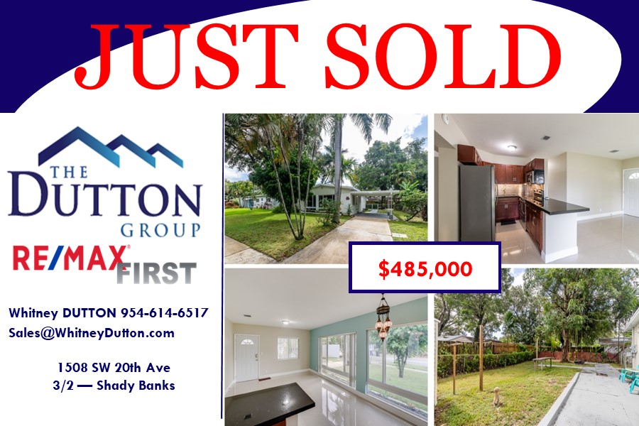 #JustSold this little bungalow in #ShadyBanks - One of my favorite #FortLauderdale Neighborhoods with 1 way in and out and one of our favorite parks #HortPark