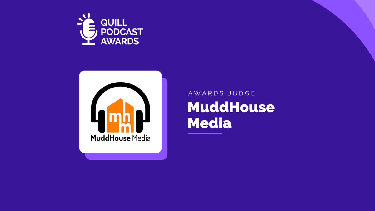 We’re thrilled to be a judge for the 3rd annual Quill Podcast Awards! 

🏆 Celebrate the best in podcasting and show your support for your favorite shows. Voting opens on April 10th. 

Learn more: quillpodcasting.com/qpa/quill-podc…

#QuillPodcastAwards <a href="/inc_quill/">Quill Inc</a>