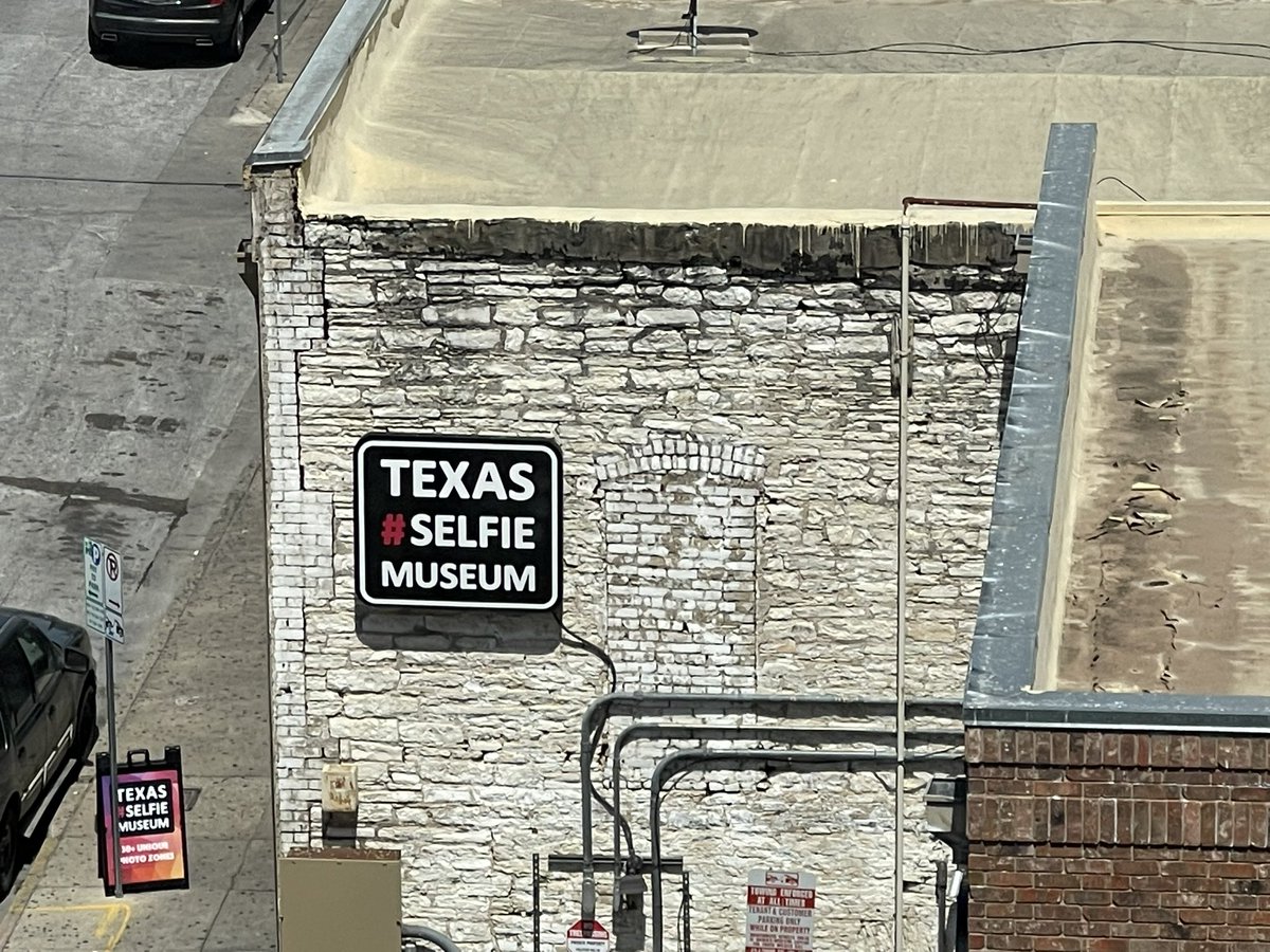 ACNS meeting is right across from this famous Texas museum.  #ACNS2023