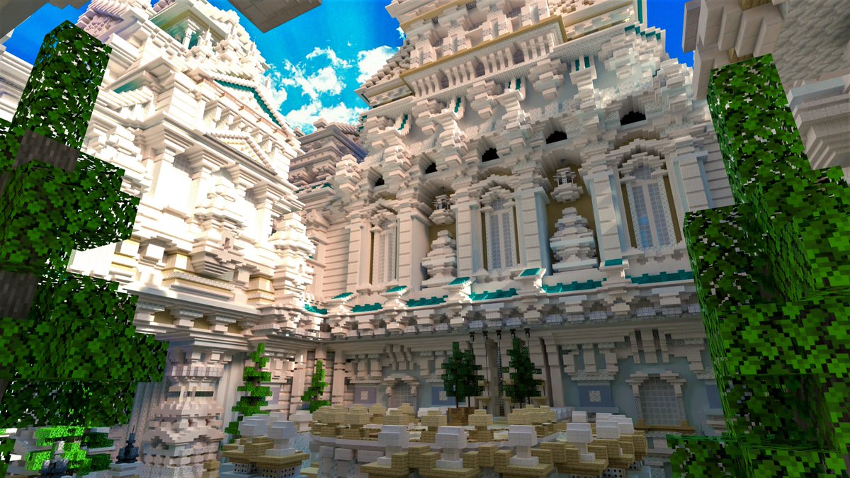 Built on: @AliquamCreative Render by: @_InareQ #Minecraft #Minecraftbuilds #minecraft建築コミュ #Minecraft軍事部