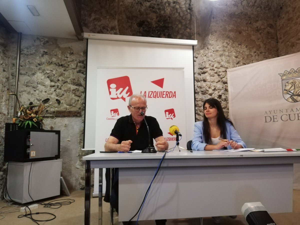 📸Comienza la presentación de la candidatura de Izquierda Unida Cuéllar ‼️