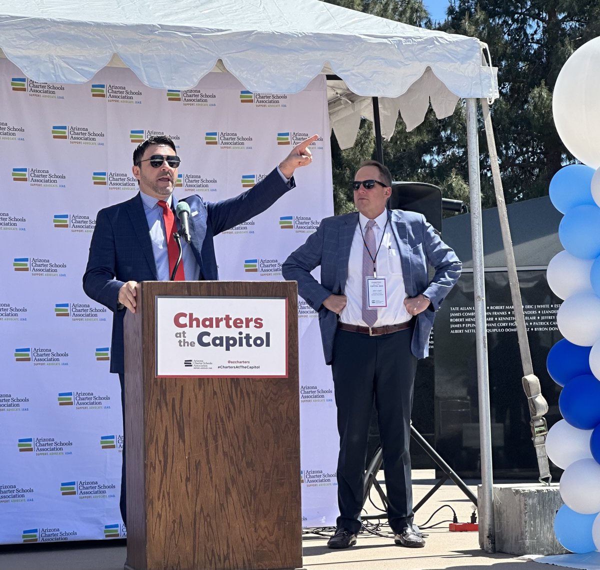 AzCharters's tweet photo. #Arizona knows that a one-size-fits-all approach to education doesn't work. An important reminder from House Majority Leader Leo Biasiucci @Leo4AzHouse   "We all learn in different environments. We all excel in different environments!” #AzChartersattheCapitol https://t.co/Rf3A1NhPh2