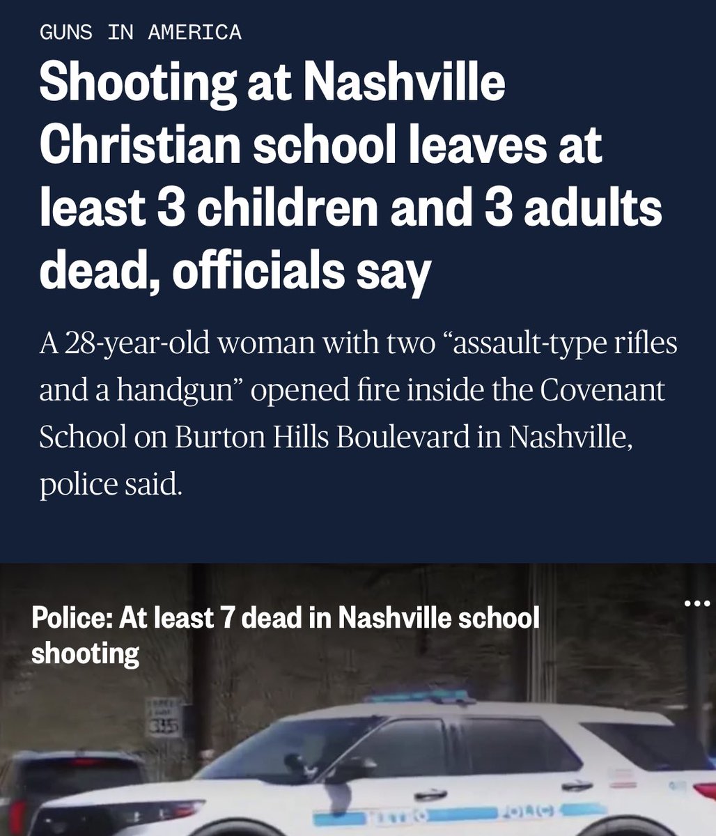 ShaneClaiborne's tweet photo. It will be a beautiful day when we decide to protect kids rather than assault rifles. 

The Nashville shooter had “2 assault rifles and a handgun.” Military weapons don’t belong on our streets. They are designed for one purpose: to kill as many people as possible as quickly as possible… and that’s exactly what they keep getting used for.