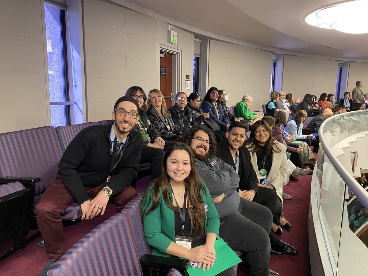 NVconservation's tweet photo. Nevadans are joining lawmakers on
the assembly floor and in the gallery
to be recognized during #CLD23!Conservation Lobby Day is an
opportunity to advance our
conservation priorities and build on
the climate progress we've made! ✅ #NVLEG #CLW23 https://t.co/E9LqudnKYt