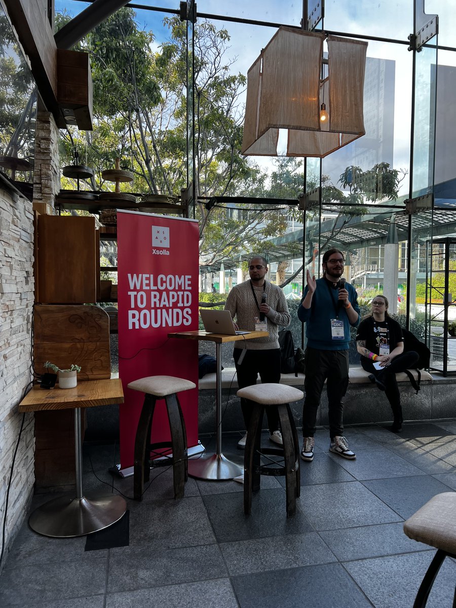 Xsolla's tweet photo. We had a great time seeing new games at our Rapid Rounds event during GDC. Thank you to all of the developers who participated!

https://t.co/QxqBIoaGBA #funding #gamedev https://t.co/4iVbiZGEUW