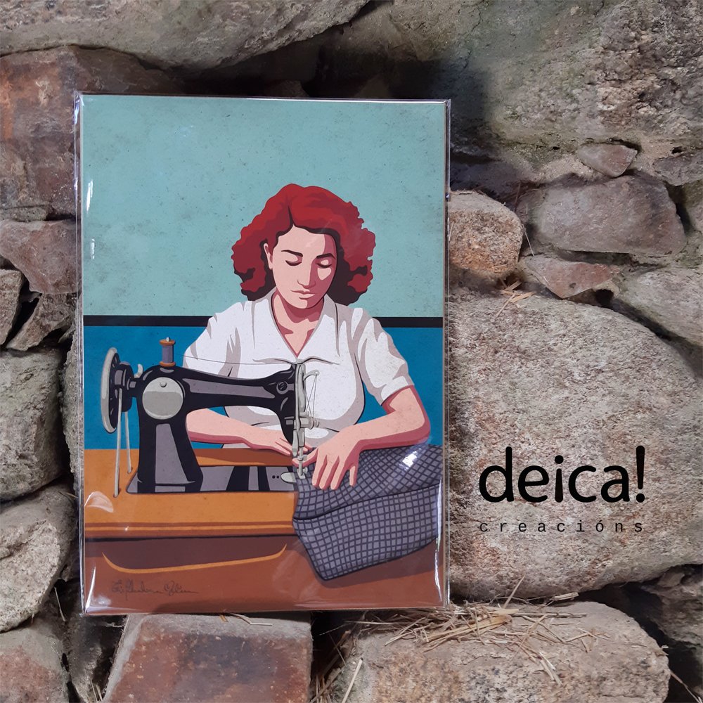 deica! (@deica_creacions) on Twitter photo ⚙️ Sempre hai moito que facer antes dunha feira...
🪡 Incluído coser!!!
#reconquistadaviladevigo
#feirasdeica
📸 Lámina #costureira
🛍️ deicacreacions.com
🎨 <a href="/iriaribadomar/">Iria Ribadomar</a>
#festadareconquista
#artesaniadegalicia #deseñogalego ⚙️ Sempre hai moito que facer antes dunha feira...
🪡 Incluído coser!!!
#reconquistadaviladevigo
#feirasdeica
📸 Lámina #costureira
🛍️ deicacreacions.com
🎨 <a href="/iriaribadomar/">Iria Ribadomar</a>
#festadareconquista
#artesaniadegalicia #deseñogalego