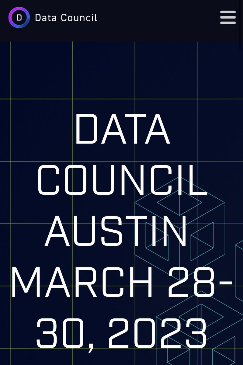 DeepVaghani's tweet photo. Excited to attend @DataCouncilAI and learning from some of the best minds in this space #data #datacouncil #datacommunity #DataAnalytics https://t.co/xNKvtH2c0J