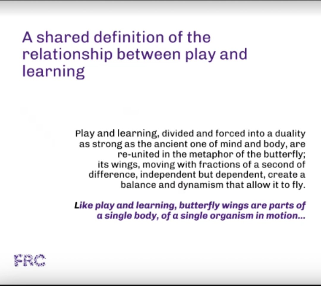 What are the necessary conditions for students to thrive? What do play and learning have in common? Wonderful session with Maria Barbara Donnici from <a href="/Reggiochildren/">centrointernazionale</a>. <a href="/LEGOfoundation/">The LEGO Foundation</a> <a href="/ProjectZeroHGSE/">Project Zero</a> #PlayfulSchoolsConference2023