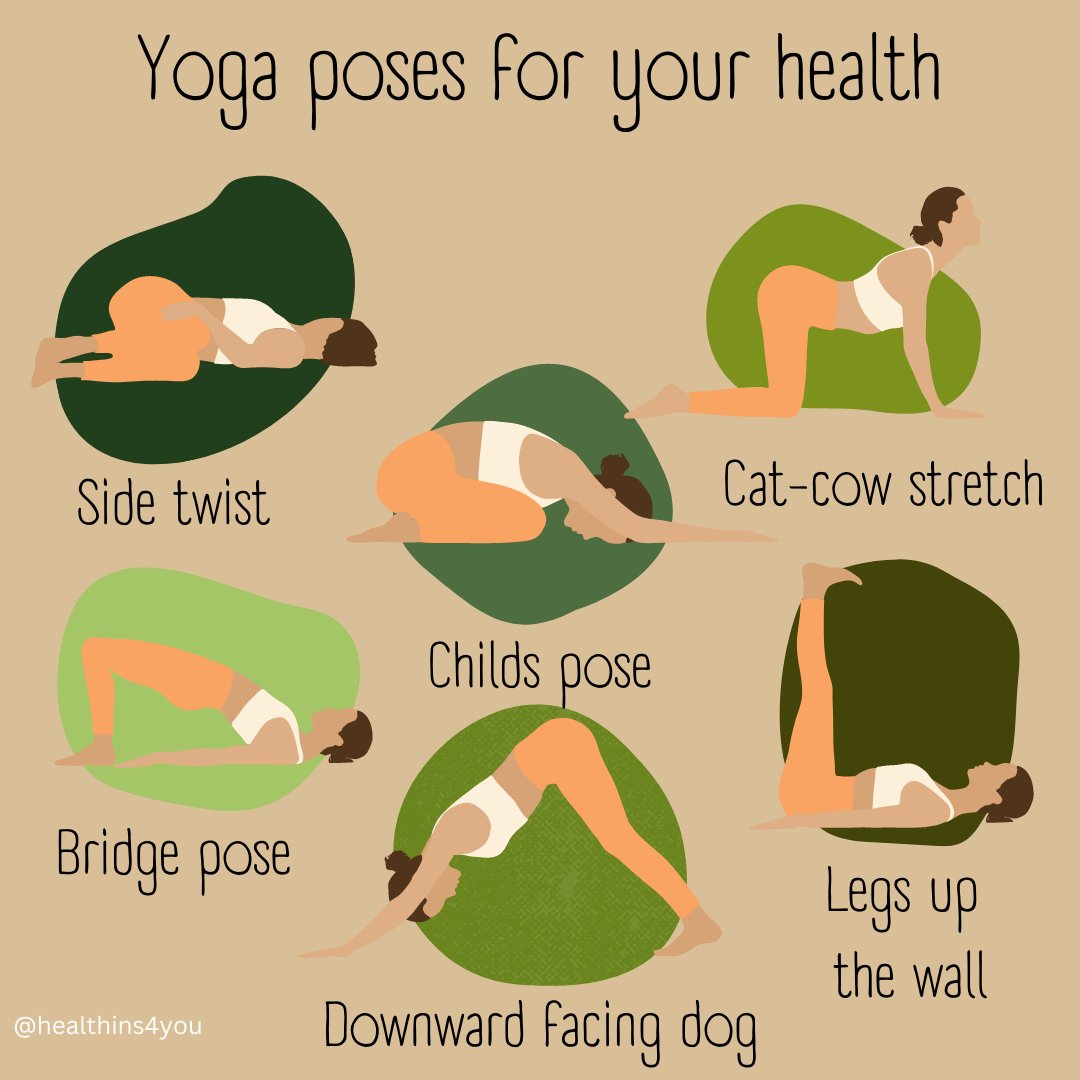 Health_Ins4You's tweet image. Yoga is a great way to get your body moving! Give these poses a try today!🧘‍♀️ 🧘‍♀️ 🧘‍♀️ 

#healthinsurancematters #healthylifestyle #wellness #healthinsurance