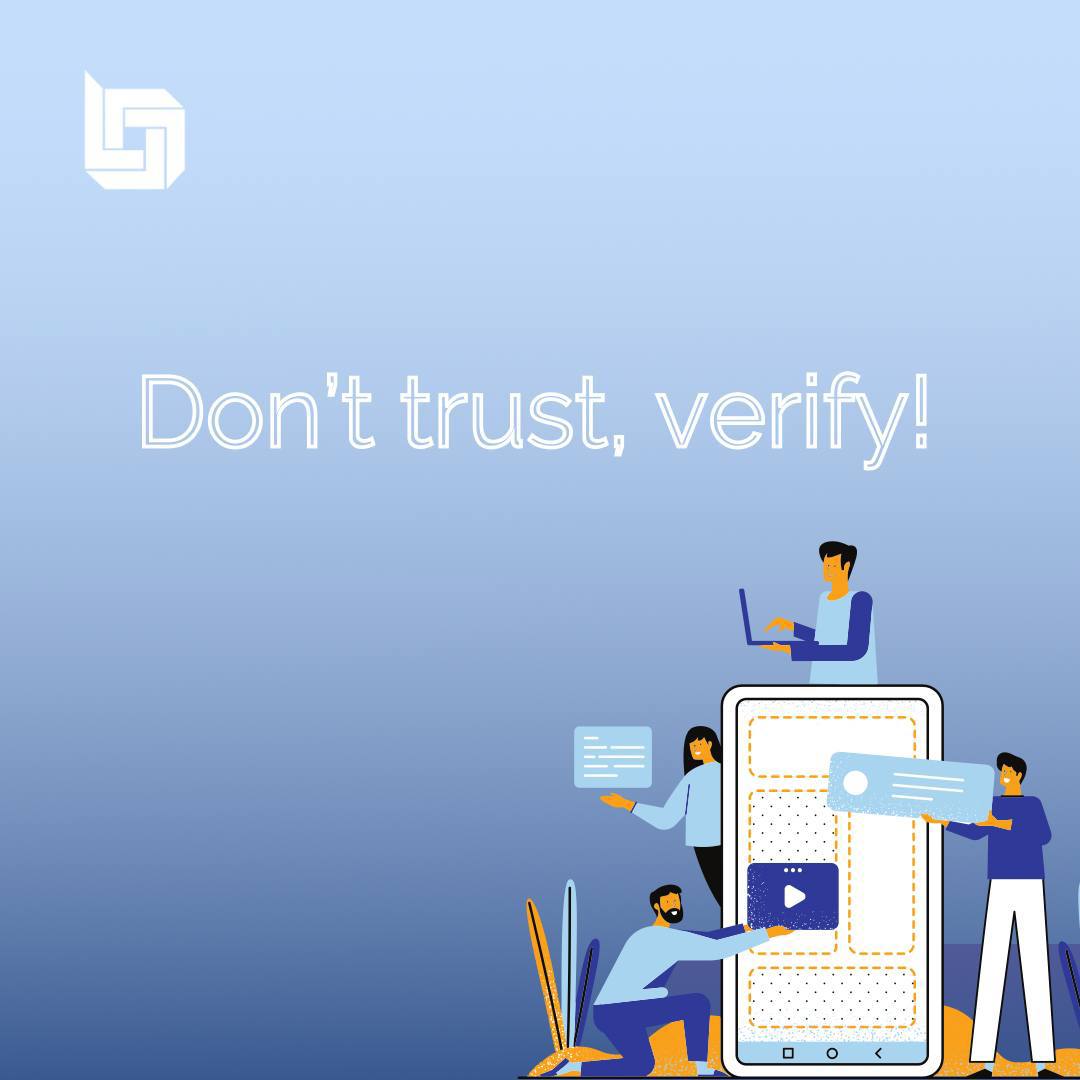 BANKSOCIALio's tweet photo. It's a good practice to remain vigilant and verify the authenticity of any recipient, website or social media group before sending or connecting your wallet. 

#cryptotips https://t.co/EnCLOJxgBj
