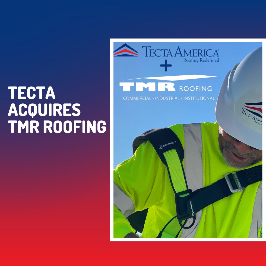 tectaamerica's tweet image. We are excited to announce the acquisition of Tuscano-Maher Roofing, a leading commercial roofing and sheet metal company based in Saltsburg, PA.

Welcome to the Tecta family! Read more about this acquisition at bit.ly/3FUuZIC

#roofing #roofingnews #tecta #TMR #family