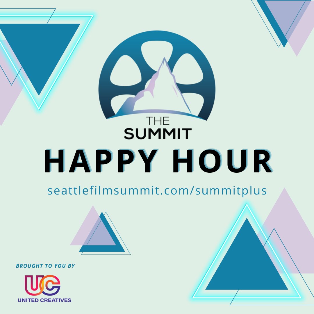 seafilmsummit's tweet photo. Today at 5:00, Virtual Happy Hour!
Come rub elbows with other creatives and entrepreneurs in our digital community. Join this low stakes hang out and set your Monday evening on a smooth course! This session will only be available on the Summit+ platform. https://t.co/OBL7gHM1Ss