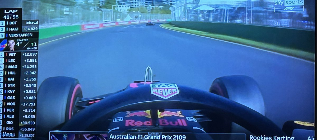 Sampegha's tweet photo. A look into a future Australian F1 race according to sky sports today 😂😂😎 https://t.co/KPhtcAtAUI