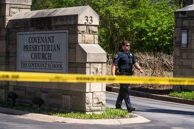 7 people are dead after a #MassShooting in #Nashville, Tennessee. At least 3 children are among the victims at #Covenant Christian elementary school. The shooter was killed by police.

#CovenantSchool #Shooting #CovenantShooting #CovenantPresbyterian
