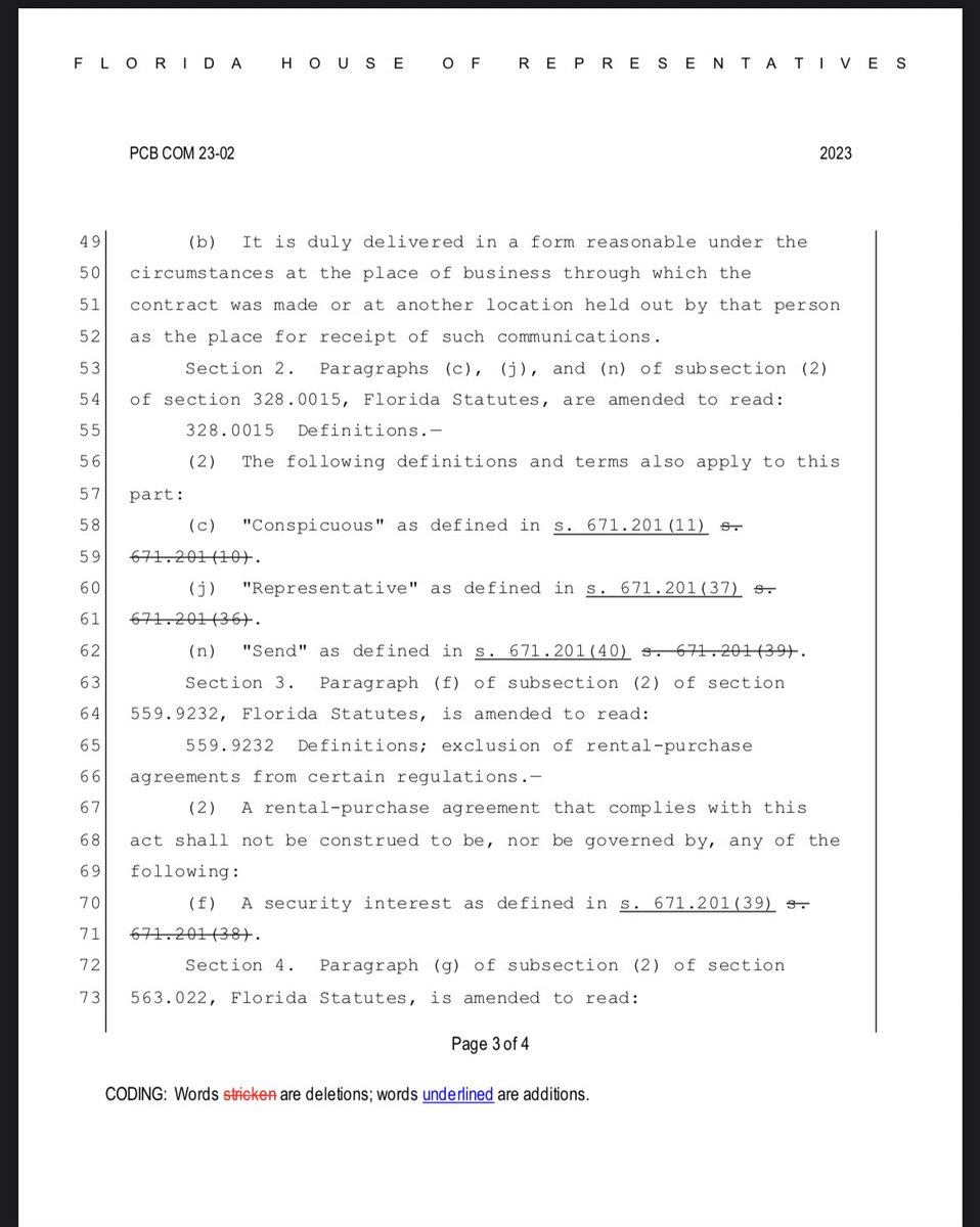 FLORIDA’s CBDC BILL HAS BEEN MADE PUBLIC: PLEASE SEE THE FOLLOWING
