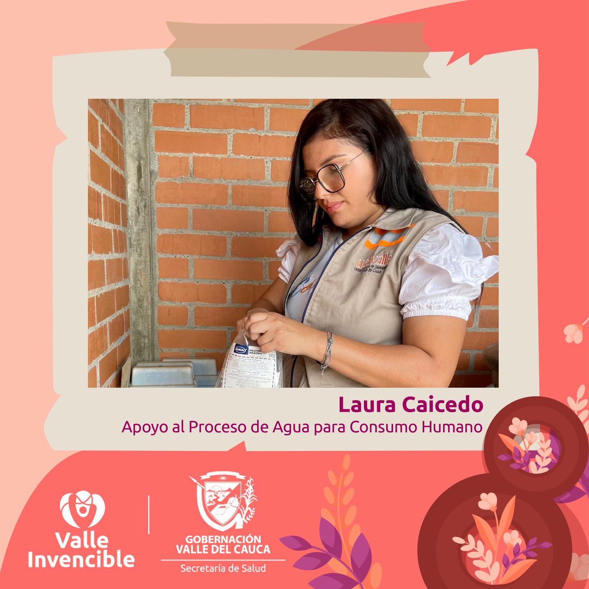 secsaludvalle's tweet photo. Laura hace parte del equipo de la #UesValle, aliado operativo de la Secretaría Departamental de la Salud, su labor en este organismo se reconoce por la seriedad, responsabilidad y experiencia🫠.
Muchas gracias por tu compromiso con la institución y con la comunidad 🌻🌹. https://t.co/PXjQgGIuwJ
