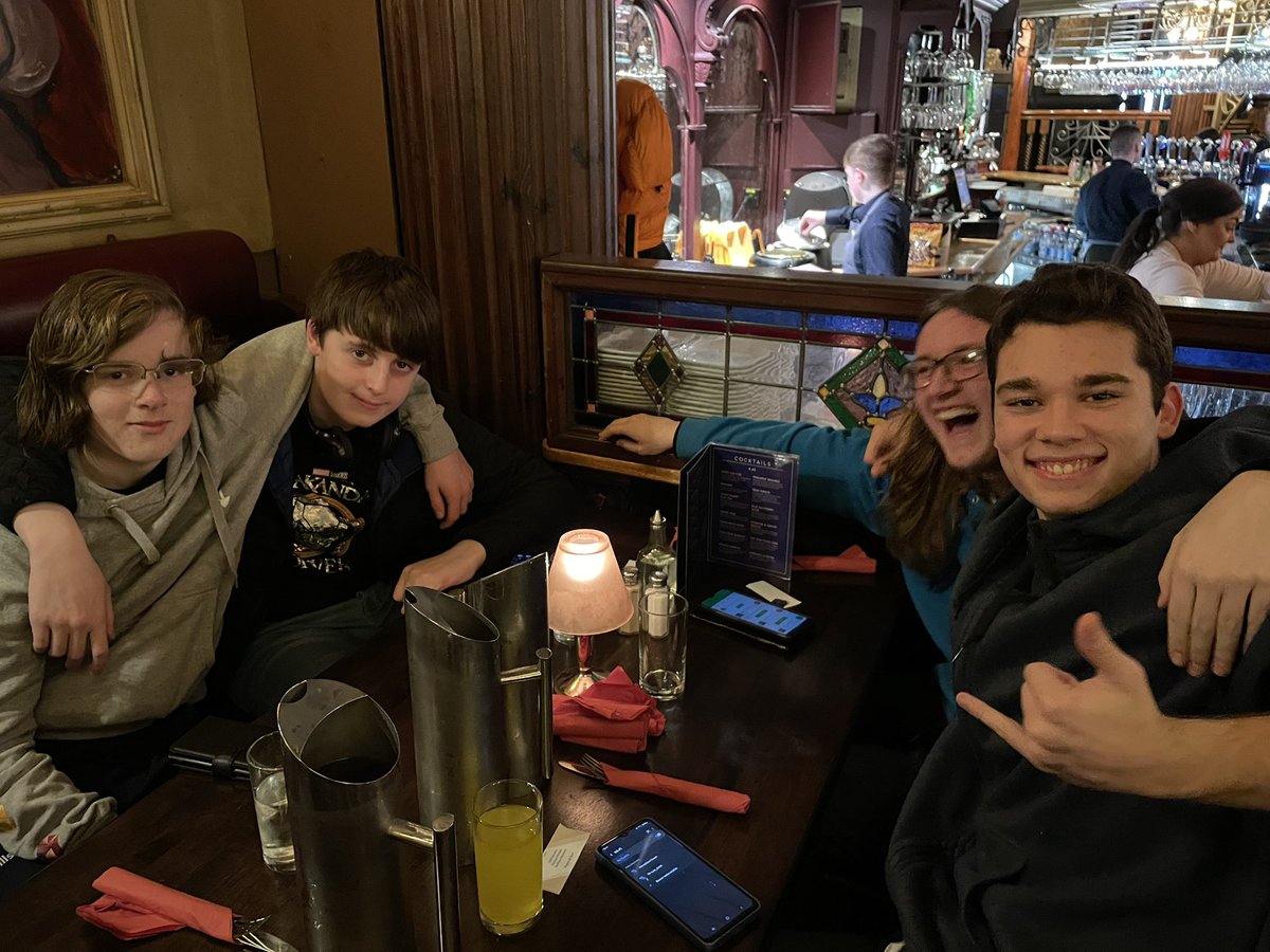 RSH_Raphoe's tweet photo. January ❄️ 

The highlight of the month for us had to be our annual outing to @brunswickmoviebowl

We loved the amazing meal we had at Martha’s Vineyard before going to the cinema with popcorn, treats and Ben&amp;Jerry’s Ice Cream!

#homefromhome #boarding #raphoe #TheRoyalandPrior https://t.co/351hCf1A5b