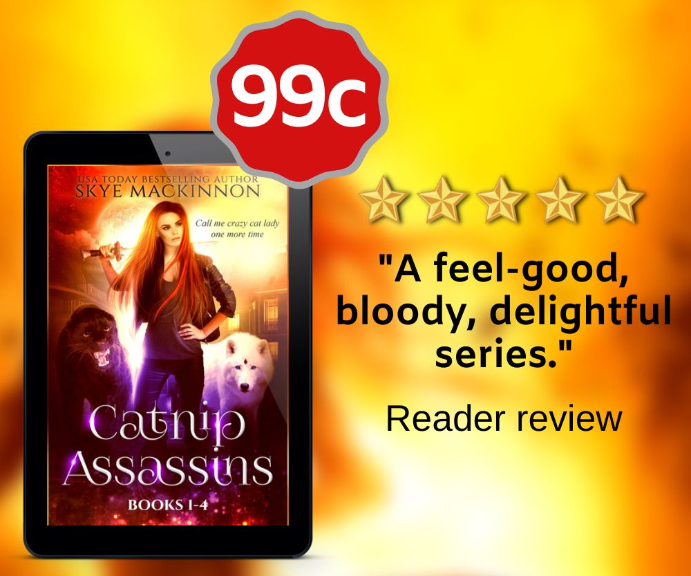 For the first time ever, you can get the first four books in the Catnip Assassins series for only 99 cents/pennies!!!
books2read.com/catnipassassin…
#urbanfantasy #indiebooks #bookdeals